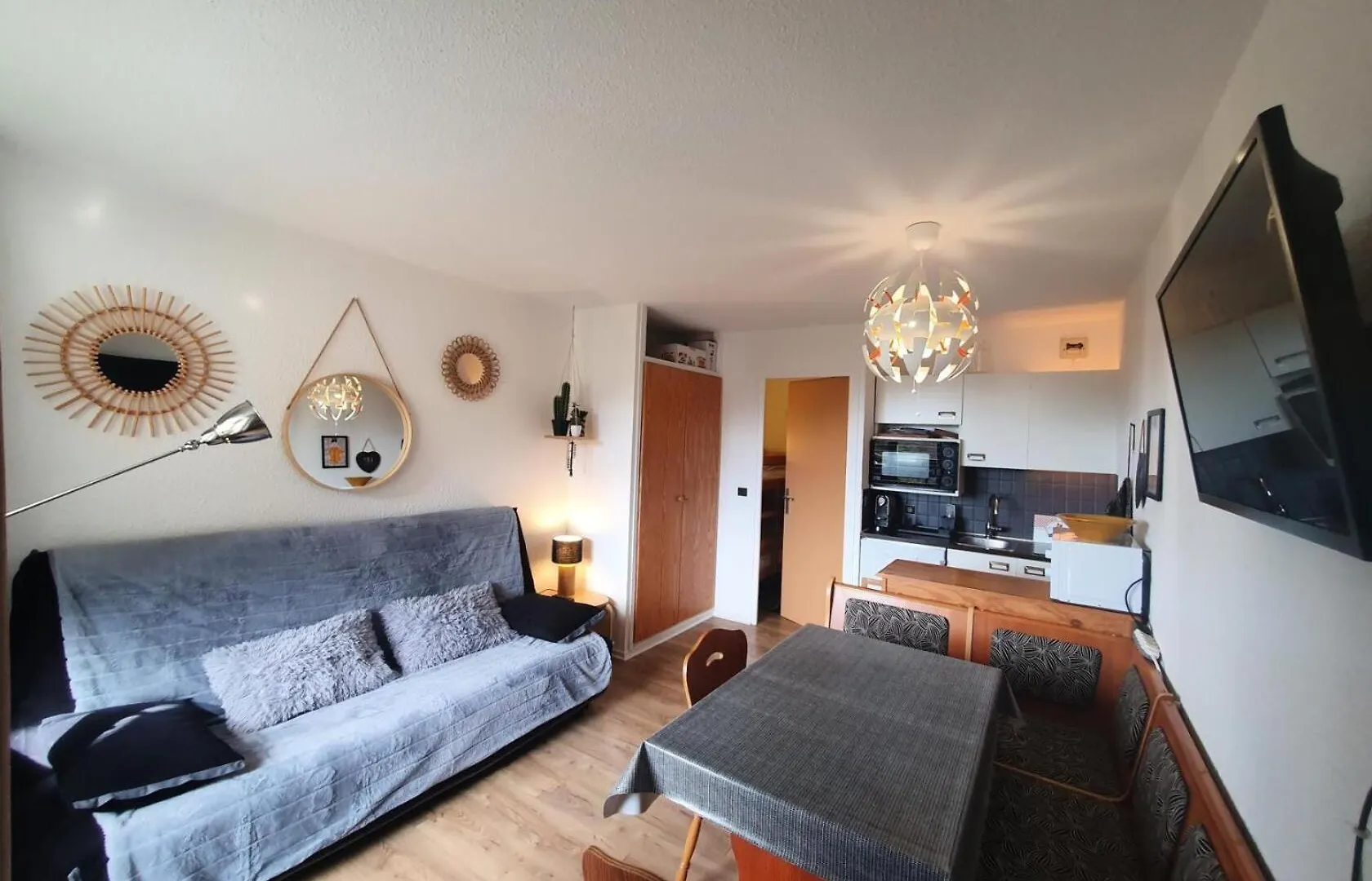 Residence Le Cairn - Agreable Studio 4 Personnes Au Coeur Des Orres Mae-6471 莱索尔
